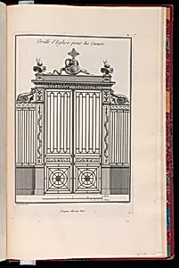 Grille d'Eglise pour les Coeurs