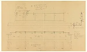 Hall Seat, Henry J. Allen Residence, Wichita, Kansas
