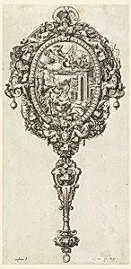 Hand Mirror with Scenes from the Story of Medea