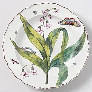 "Hans Sloane" Botanical Plate (One of Twelve) by Chelsea Porcelain Manufactory, English, 1745 – 1784