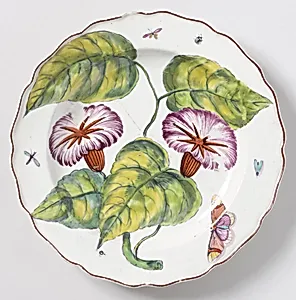 "Hans Sloane" Botanical Plate (One of Twelve) by Chelsea Porcelain Manufactory, English, 1745 – 1784
