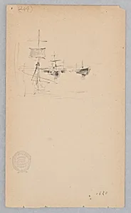 Harbor by Robert Frederick Blum, American, 1857–1903