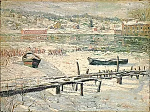 Harlem River in Winter