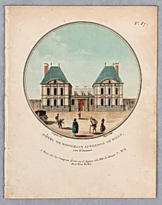 HÃ´tel de Boisgelin, Plate 87 from "Vues Pittoresques des Principaux Ãdifices de Paris"
