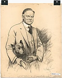 Herbert Hoover by Samuel Johnson Woolf, 12 Feb 1880 - 3 Dec 1948