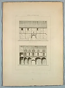 Hotel Latremouille: Facade Sur La Cour No. II