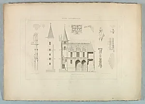 Hotel Latremouille: Facade Sur La Cour No. III