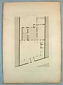 Hotel Latremouille: Plan du Rez-de-Chaussee