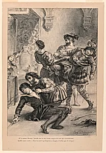 Illustration for Hamlet: The Death of Hamlet (V,2)