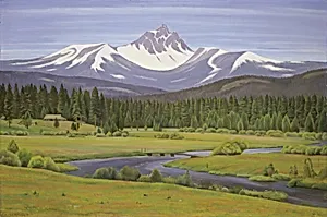 In the Cascade Mountains