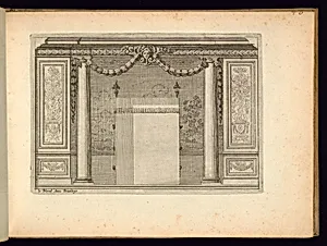 Interior Alcove by Jean Le Pautre, French, 1618–1682
