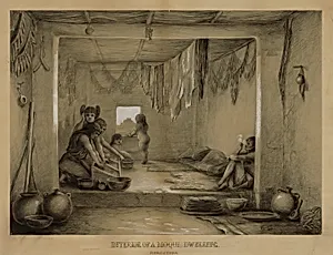 Interior of a Hopi Dwelling