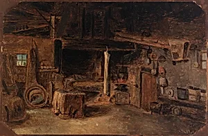 Interior of a Smithy