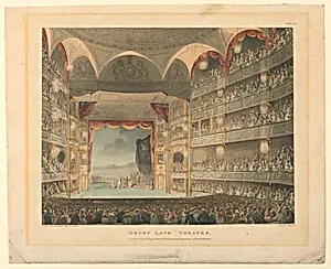 Interior of the Drury Land Theater, London