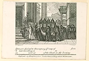 Invitation for a Funeral