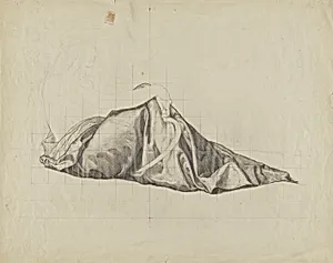 (Iowa State Capitol Rotunda) (Agriculture, study for panel)