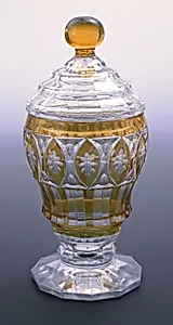Jar and lid by Unknown