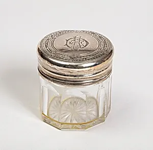 Jar from Traveling Dressing Case