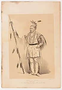 Joc-o-sot, the Walking Bear by George Catlin