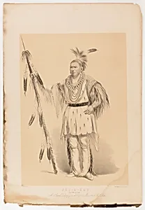 Joc-o-sot, the Walking Bear by George Catlin