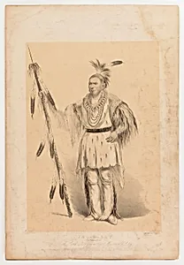 Joc-o-sot, the Walking Bear by George Catlin