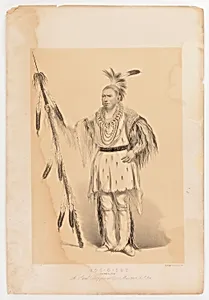 Joc-o-sot, the Walking Bear by George Catlin