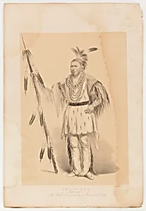 Joc-o-sot, the Walking Bear by George Catlin