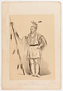 Joc-o-sot, the Walking Bear by George Catlin