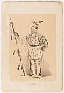 Joc-o-sot, the Walking Bear by George Catlin