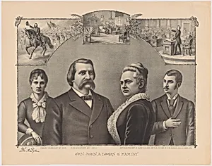 John A. Logan and Family