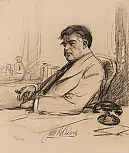John L. Lewis by Samuel Johnson Woolf, 12 Feb 1880 - 3 Dec 1948