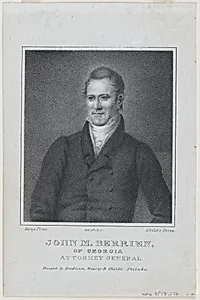 John Macpherson Berrien by Albert Newsam, 20 May 1809 - 20 Nov 1864