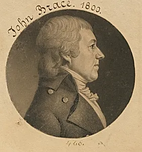 Jonathan Brace by Charles Balthazar Julien Févret de Saint-Mémin, 12 Mar 1770 - 23 Jun 1852