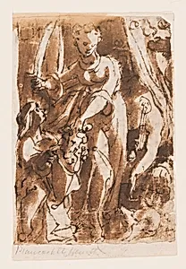 Judith with the Head of Holofernes by Jan van der Straet, called Stradanus, Flemish, 1523–1605