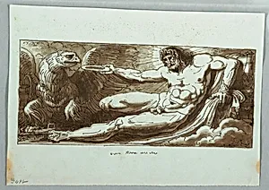 Jupiter by Felice Giani, Italian, 1758–1823