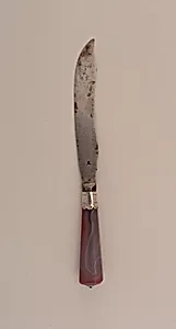 Knife with Agate Handle by Unknown