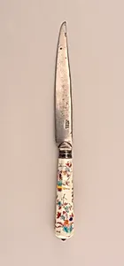 Knife with Porcelain Handle (One of Four)