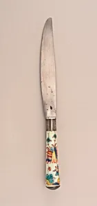 Knife with Porcelain Handle (One of Four)