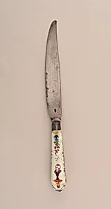 Knife with Porcelain Handle (One of Four)