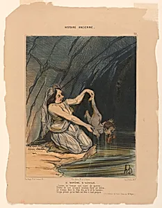La Bapteme d'Achille, plate 22 from the Histoire Ancienne