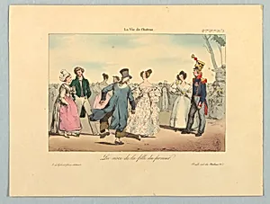 La noce de la fille du fermies, from La vie de chÃ¢teau