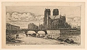 L'Abside de Notre-Dame de Paris (The Apse of Notre-Dame, Paris)