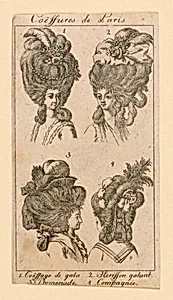 Ladies' Fashion: Hairdressing and Hats