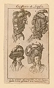Ladies' Fashion: Hairdressing and Hats