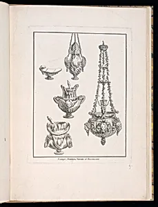 Lampe, Benitiers, Navette et Ensenssoir