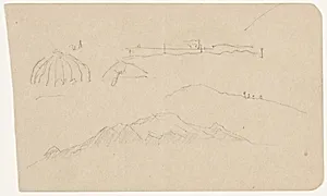 Landscape and Architecture Sketches, Mexico