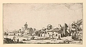 Landscape With Ruined Houses