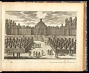 LE BERCEAU DE L’HÔTEL DE CONDÉ by Adam Perelle, French, 1638 – 1695