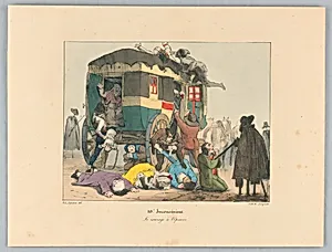 Le courage Ã  l'Epreuve, Plate 10 from "InconvÃ©nient"