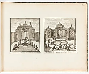 Le derriere de lâentrÃ©e du Berceau de Mr. de Morstein